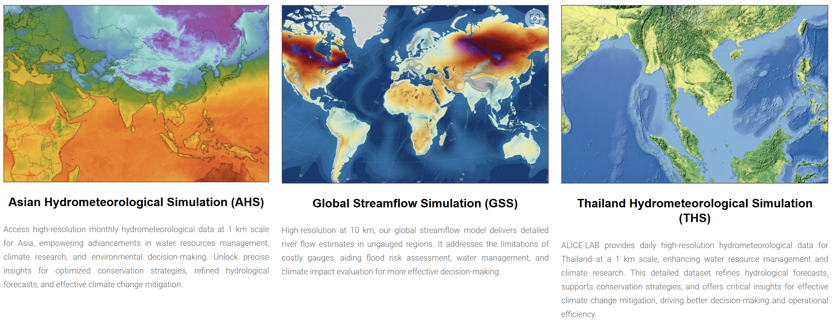 ASL ALICE-LAB: Asian Hydrometeorological Simulation and Global Streamflow Simulation data platform